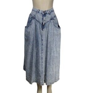 Vintage Jordache Denim Midi Skirt